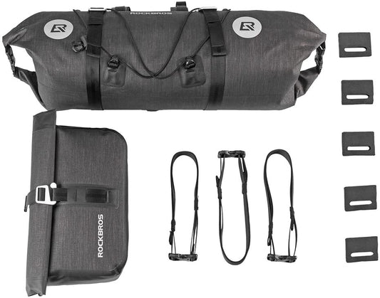 Waterproof Handlebar Bags Front 2 Dry Packs for MTB Road Bicycles 19-20L