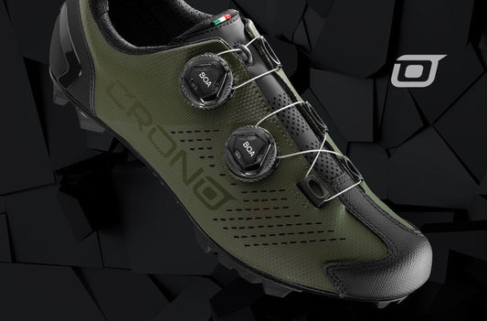 CRONO CX2 MTB Cycling Shoes - Green