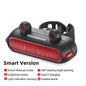 ROCKBROS Bike Frog Taillight - IPX6 Waterproof, USB Rechargeable, 6 Modes, Brake Light