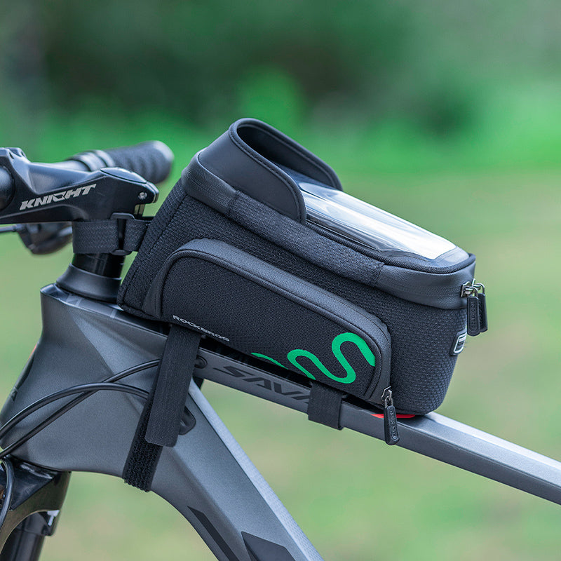 ROCKBROS Bike Frame Bag with Side Bags Bike Top Tube Bag