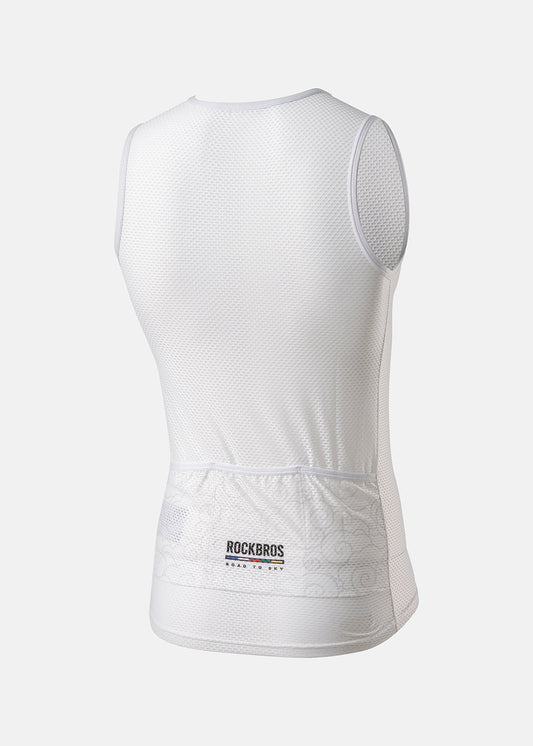 【ROAD TO SKY】Unisex Sleeveless Mesh Cycling Base Layer in Various Colours
