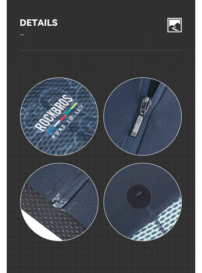 【ROAD TO SKY】by ROCKBROS Men's Short-Sleeve Cycling Jersey in Various Colours