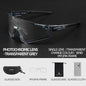 ROCKBROS Photochromic Goggle Cycling Sunglasses Sport Road Mountain Bike Glasses