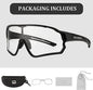 ROCKBROS Full Frame Photochromic Sunglasses Cycling Sunglasses Bicycle Full Frame Photochromic Glasses Bike Eyewear