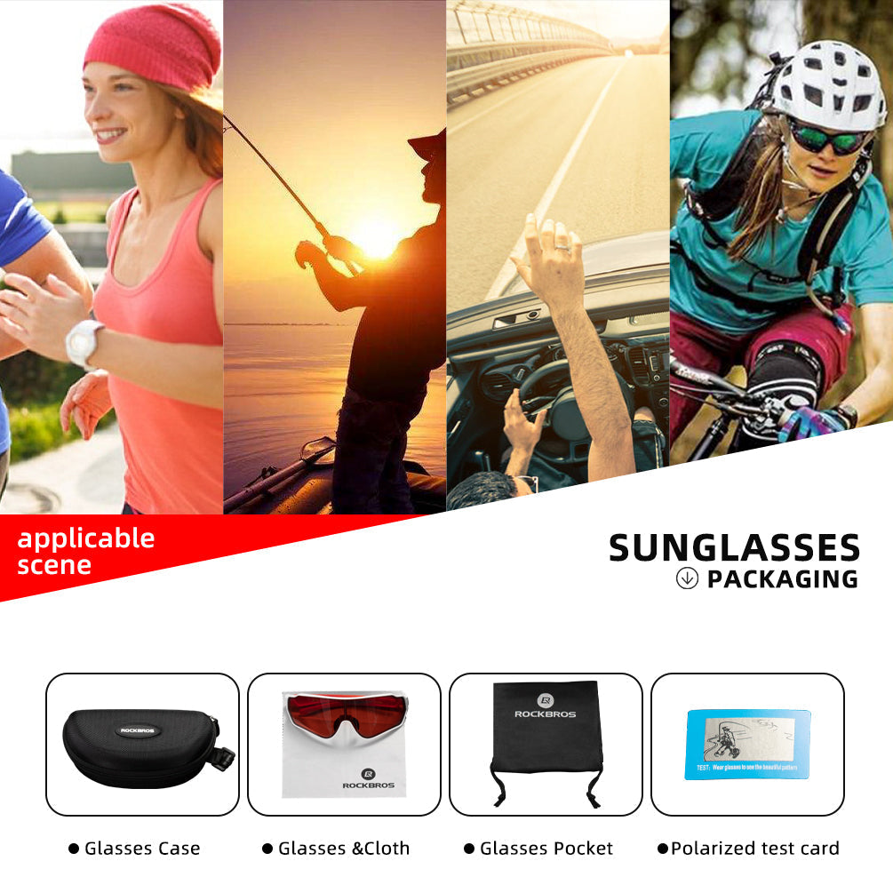 ROCKBROS Ultralight Polarised Sunglasses