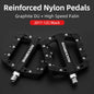 ROCKBROS Lightweight Bike Pedals in Various Colours (Pair)