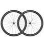 ROCKBROS Road Bike T700 Carbon Fiber Wheelset 50mm Rim Disc Brake Bike Wheels Clincher/Tubeless