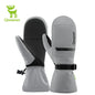 Qunature Windproof Waterproof Thermal Ski Gloves Double-Layer Insulation Touchscreen