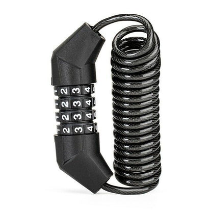 ROCKBROS 1.5m Mini Bicycle Cable Lock - Anti-theft, Password Security