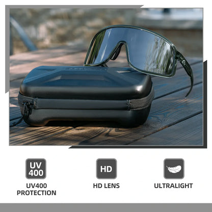 ROCKBROS Cycling Sunglasses Photochromic Polarized Sports Glasses UV400 Unisex