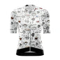 TVI ROCKBROS  Elements Print Female Cycling Top Short-Sleeved Jersey