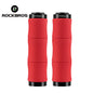 ROCKBROS Bike Grips Shock Absorption Foam Bike Handle Grips Soft Comfortable Non-Slip Double Locked on