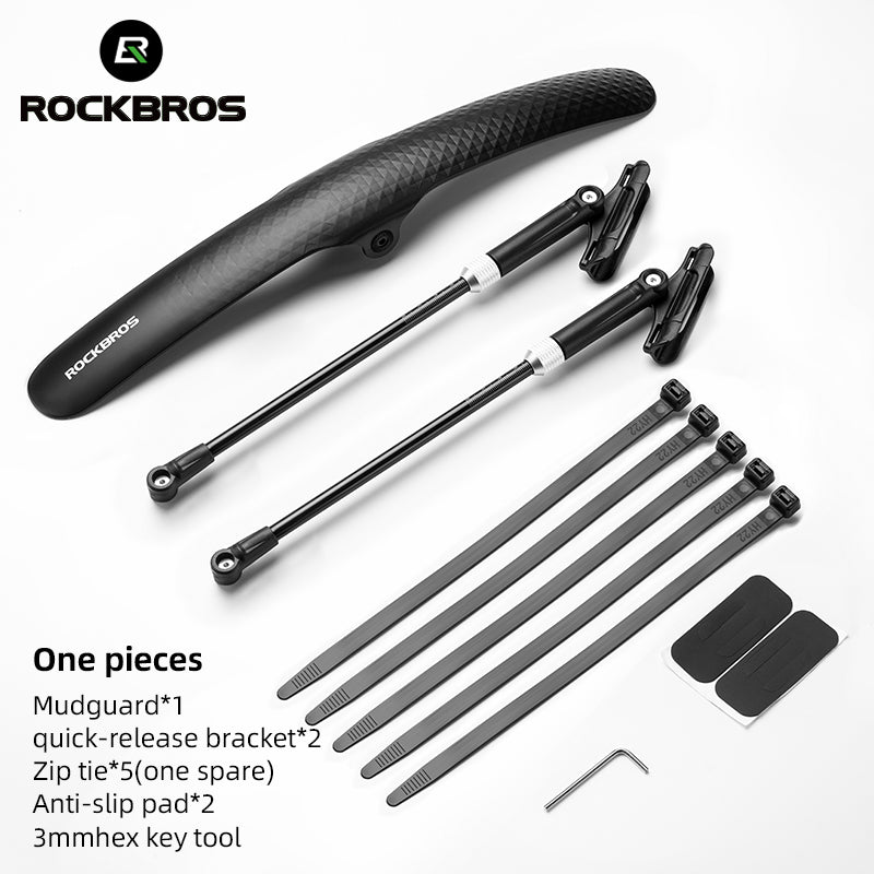 Adjustable Bike Fender Quick Release for 700C Road Bikes