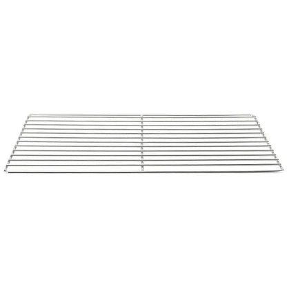Qunature Durable Iron Chrome BBQ Grill Net with Rounded Corners for Easy Use
