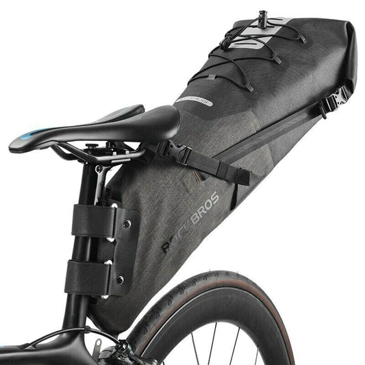 Waterproof Reflective Large Capacity Saddle Bag(up to 14L)