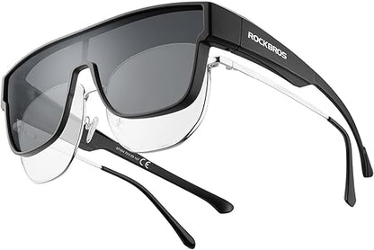 Polarized Glasses Fit Over UV400 Sunglasses for Men Women