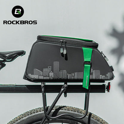 ROCKBROS Large Capacity Bike Carrier Bag - Waterproof, Multi-functional, 4L