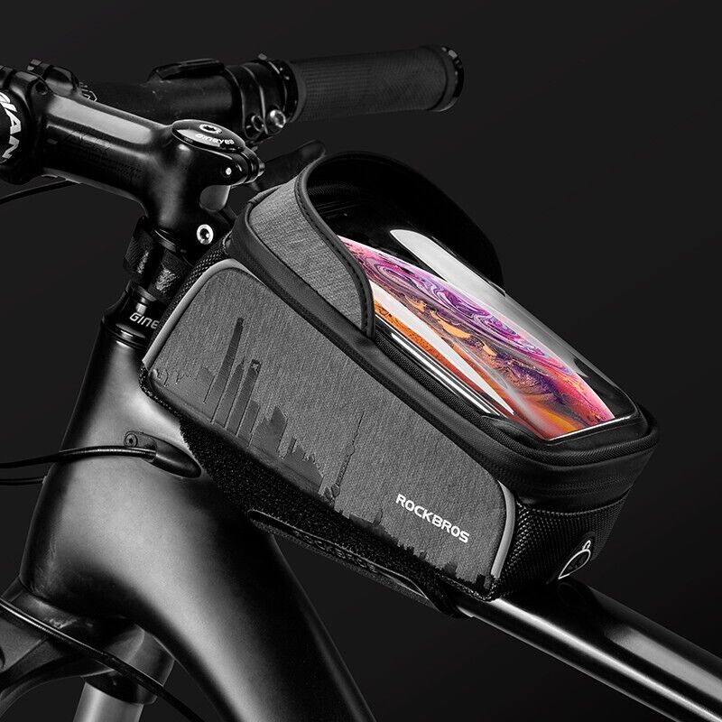 ROCKBROS Mobile Phone Bag Waterproof Touch Screen Fit 6.5in