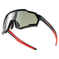 ROCKBROS Cycling Photochromic Glasses Electronic Color Changing SunGlasses Clear