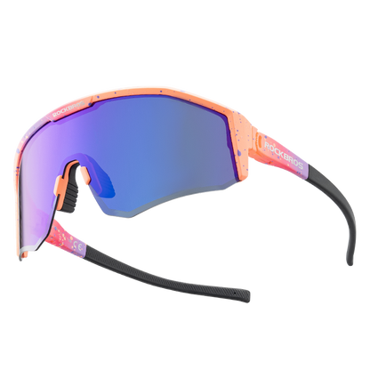 ROCKBROS Sports Polarized Sunglasses for Men Women UV400 Protection Sunglasses for Cycling Running Biking