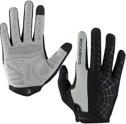 Full Finger Cycling Gloves Touchscreen Gloves  Full Finger Sports Gloves Running Gloves