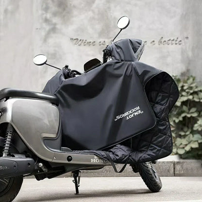 Winter Leg Cover Handlebar Muff for Electric Scooter Motorcycle