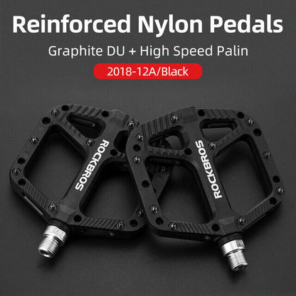 ROCKBROS Extra Large Bike Pedals in Various Colours (Pair)