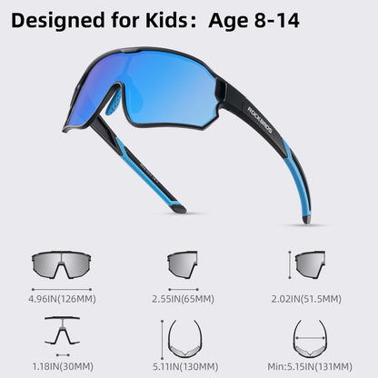 Kids Polarized Sunglasses UV400 Protection for Youth Boys Girl