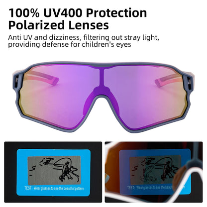 Kids Polarized Sunglasses UV400 Protection for Youth Boys Girl