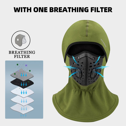 ROCKBROS Ski Mask Balaclava Winter Mask for Men Baclava Cold Weather Thermal