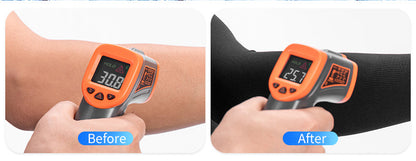 ROCKBROS-Ice Fabric Running Arm Sleeves Warmers UV Protect Summer