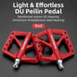 ROCKBROS Large Nylon Composite Bike Pedals in Black (Pair)