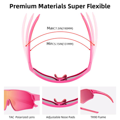Kids Polarized Sunglasses UV400 Protection for Youth Boys Girl