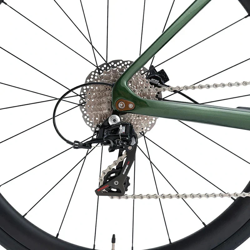 CTR - Carbon Fiber Road Bike Green