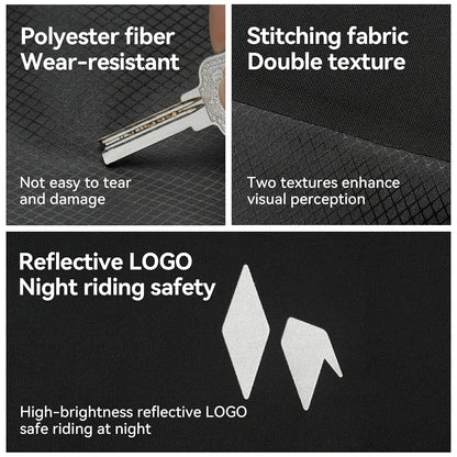 100% Waterproof Front Fork Rack Bag 7L-RideMate