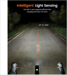 Ravemen - K700 Intelligent Daytime light