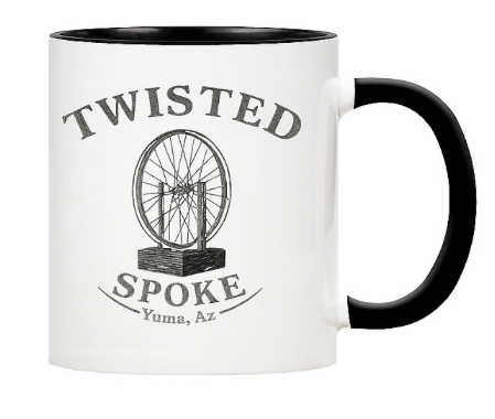 Twisted Spoke Coffee Mug - 11oz
