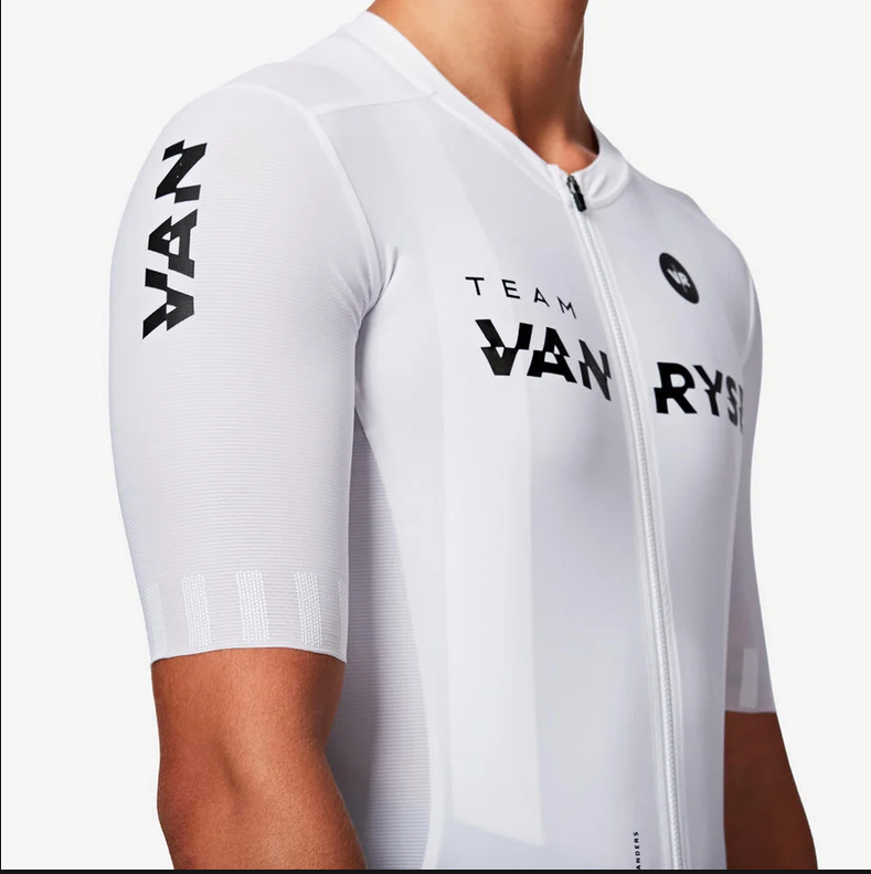 Van Rysel - Unisex RCR White Jersey SS - Large