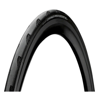 Continental - Grand Prix 5000 S TR Tire - 700 x 30, Tubeless, Folding, Black, BlackChili, Vectran Breaker, LazerGrip, ACT