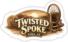 Twisted Spoke - Stickers