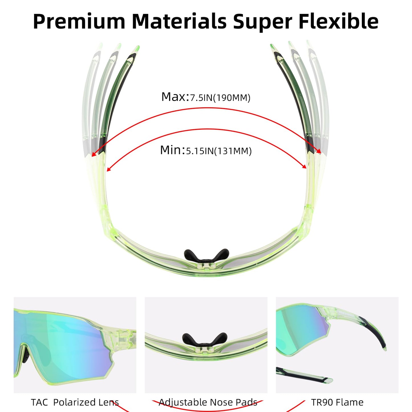 Kids Polarized Sunglasses UV400 Protection for Youth Boys Girl