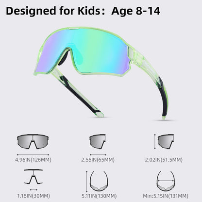 Kids Polarized Sunglasses UV400 Protection for Youth Boys Girl