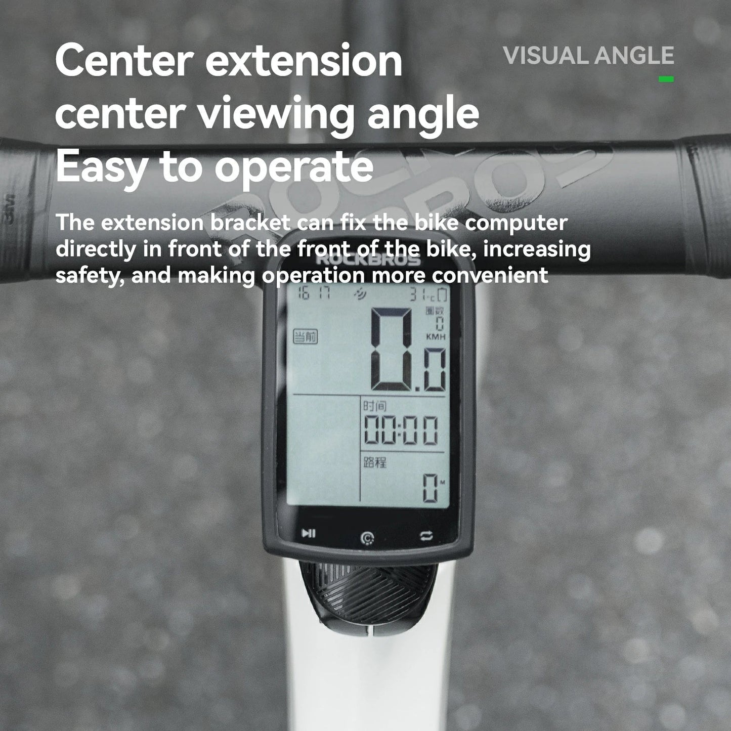 Adjustable Headset Cap Bike Computer Mount