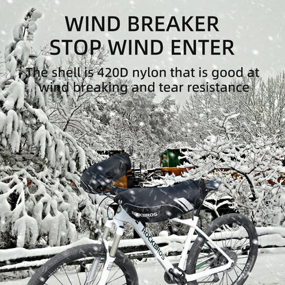 ROCKBROS Thinsulate Windproof Thermal Mountain Bike Handlebar Mittens