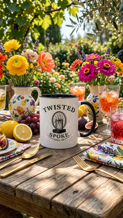 Twisted Spoke Coffee Mug - 11oz