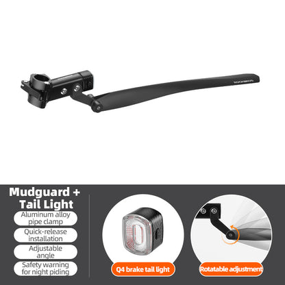 ROCKBROS Bicycle Front Rear Fender - Quick Release, Adjustable