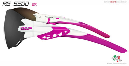 SH+ Sunglasses RG 5200 WX (Smaller Lens) White/Pink