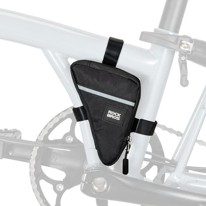 ROCKBROS Triangle Bike Small Tool Frame Bag Waterproof Storage Pouch for Folding Bikes
