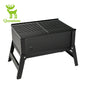 Qunature Foldable BBQ Grill with Durable Chrome-Plated Net and Ventilation