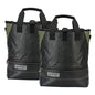 Sustainable Recycled Tire Bike Panniers 12L ROAD TO SKY